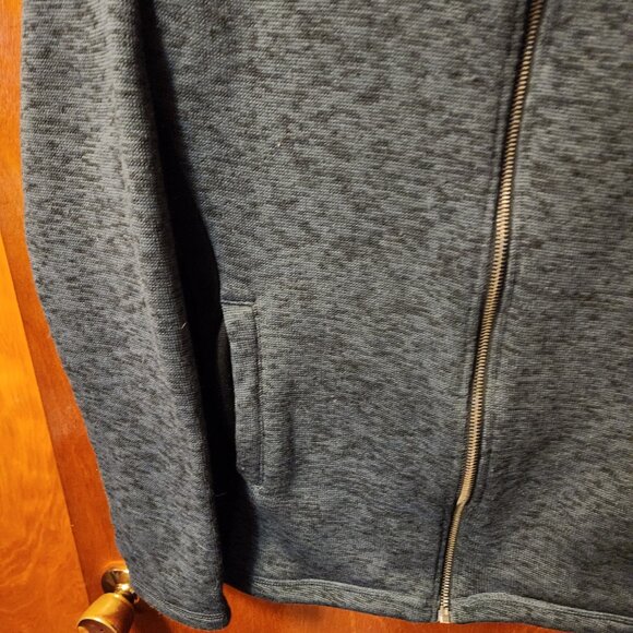 Women's Medium Browning Blue Fleece Lined Mock Neck Full Zip Jacket - Picture 6 of 10